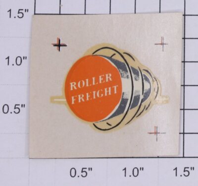 Lionel 6464-405 Large Timken Roller Water Soluble Boxcar Decal