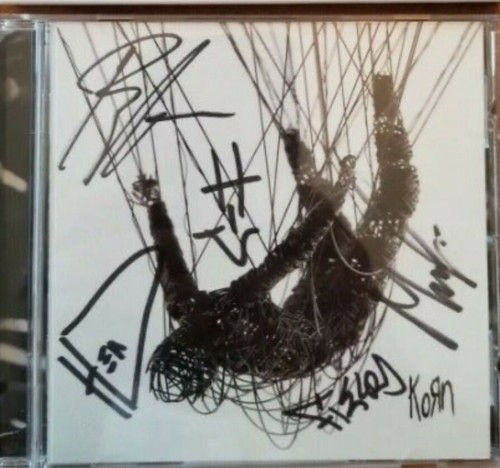 AUTOGRAPHED SIGNED KORN The Nothing Jonathan Davis Brian