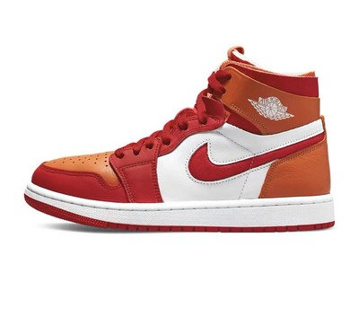 

Женские кроссовки Jordan 1 Zoom Air CMFT Fire Red/Fire Red-Hot Curry (CT0979 603)