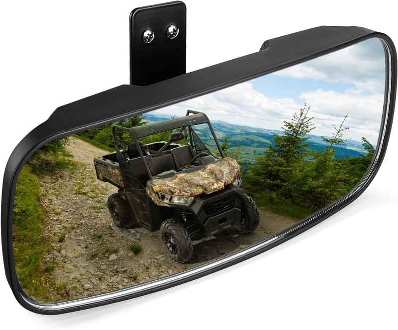 UTV Rear View Mirror Compatible with Polaris Ranger 500 570 900 XP 1000 XP/Crew