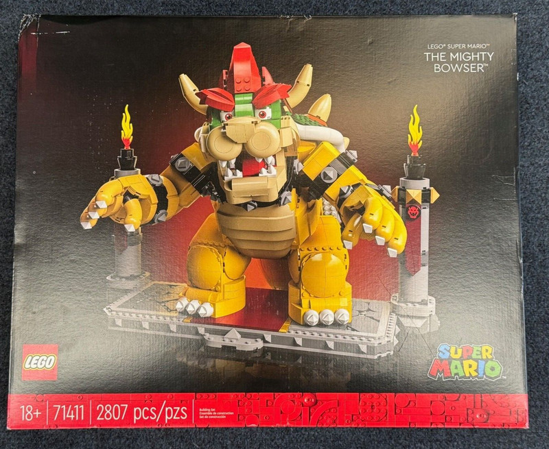 LEGO Super Mario: The Mighty Bowser (71411) Brand New Factory