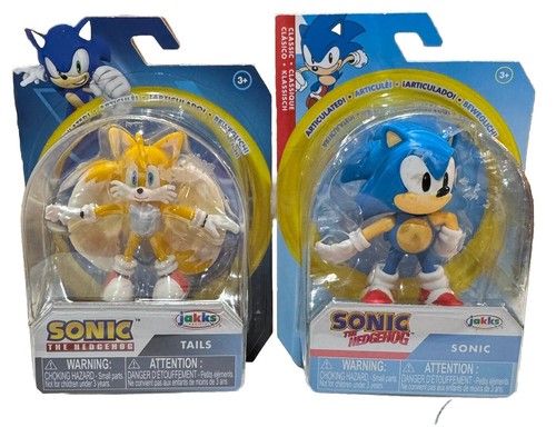 JAKKS PACIFIC 2022 ソニック・ザ・ヘッジホッグ テイルズ JAKKS PACIFIC 2022 SONIC THE HEDGEHOG & TAILS 2.5” LOT of 2