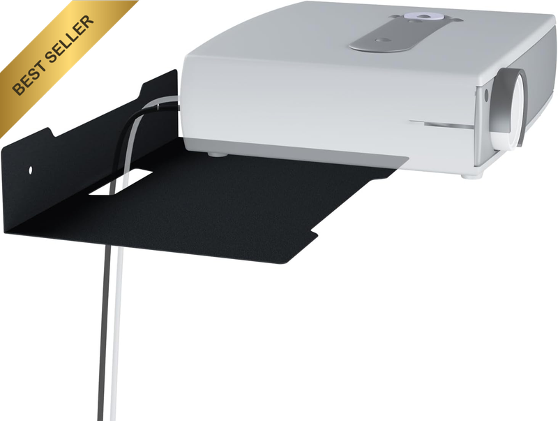 Floating Metal Wall Mount Shelf,Shelf for Projector,Tv Cable Box,Router,Speaker,