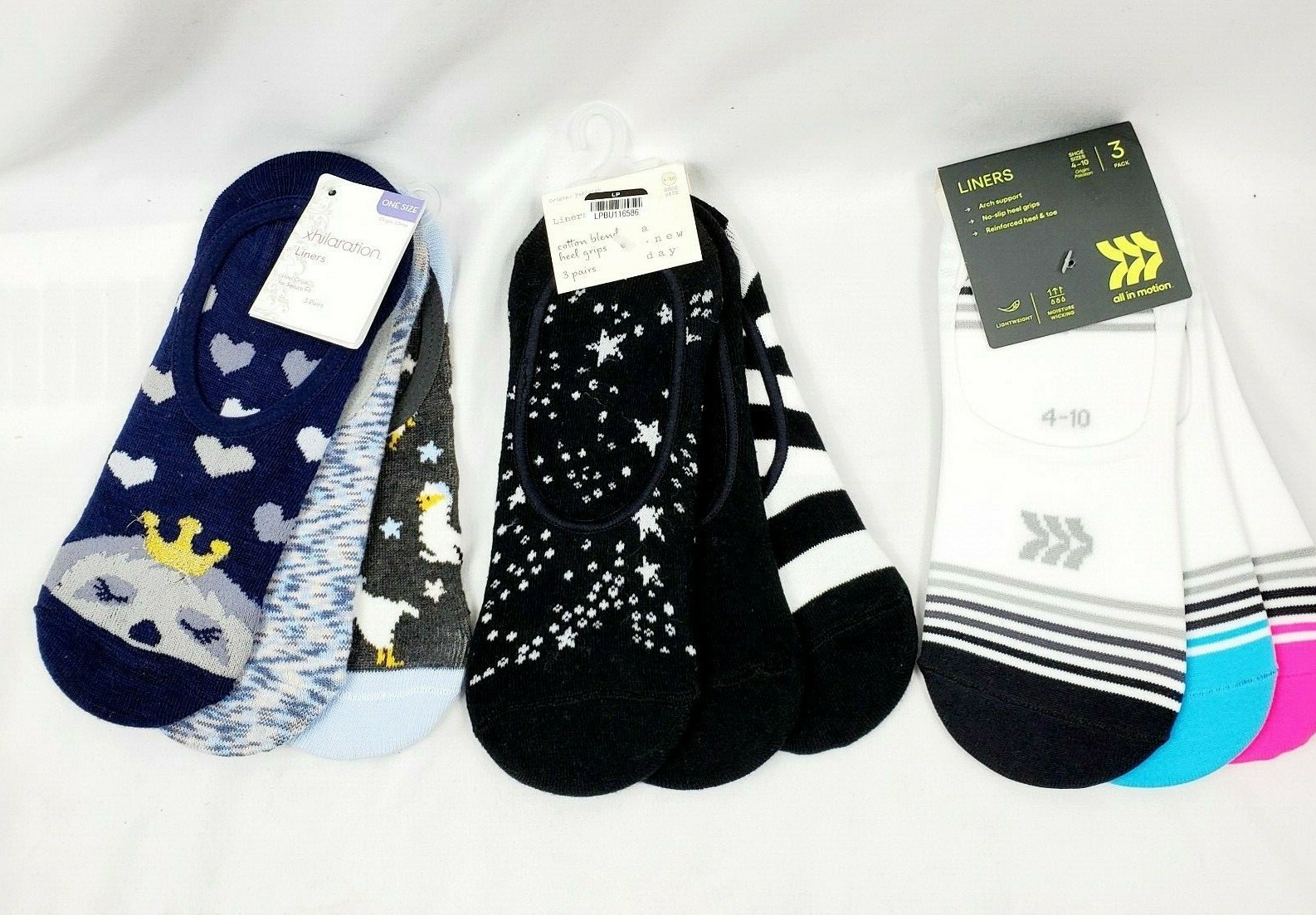 9 Pair Size 4-10 Xhilaration, A New Day, & All In Motion