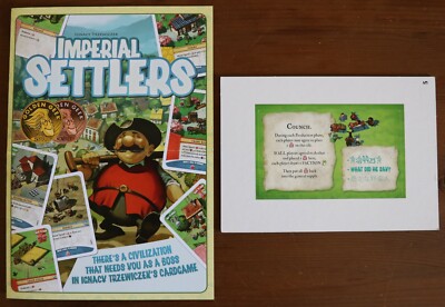 Imperial Settlers Board Game Promo Mini Expansion Portal Games New Unused