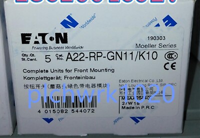 1 PCS NEW EATON Mushroom Head Button A22-RP-GN11/K10