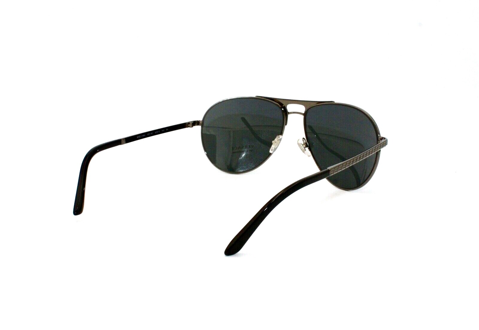 Pre-owned Versace Sunglasses Mod 2164 1001/87 60-15 140 3n Made In Italy In Gray