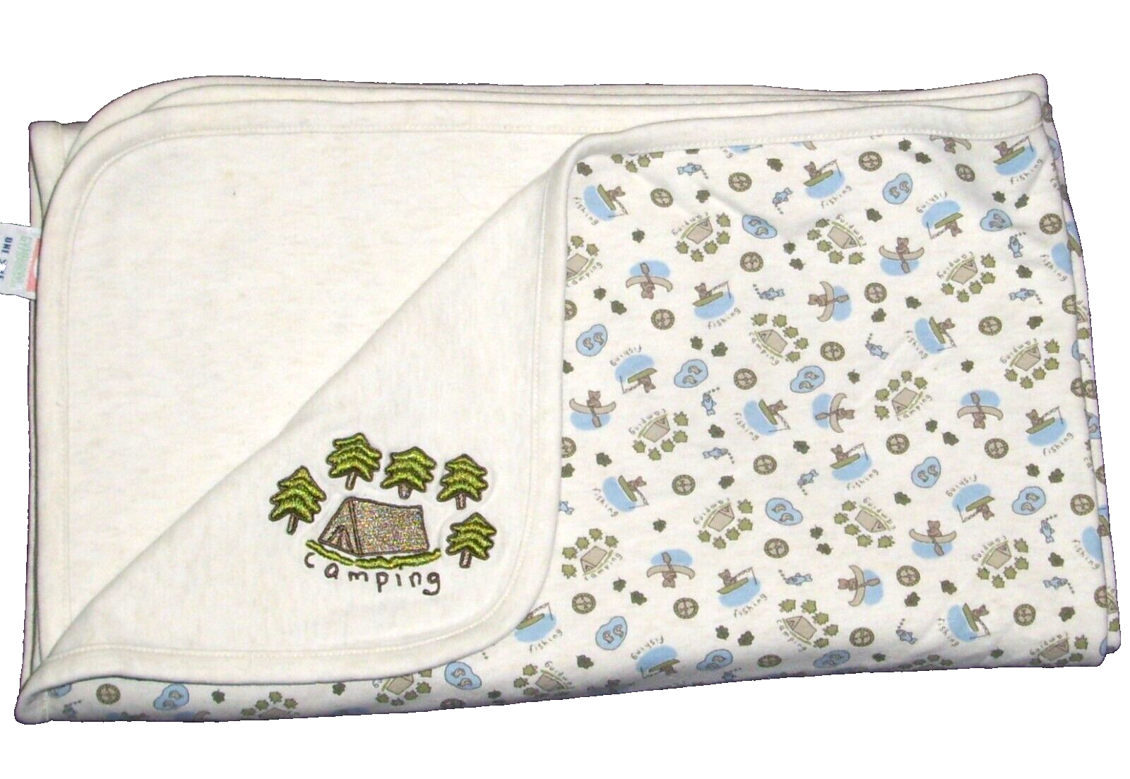 VTG Gymboree 2001 Camping Tent Happy Campers Frog Trees Cano