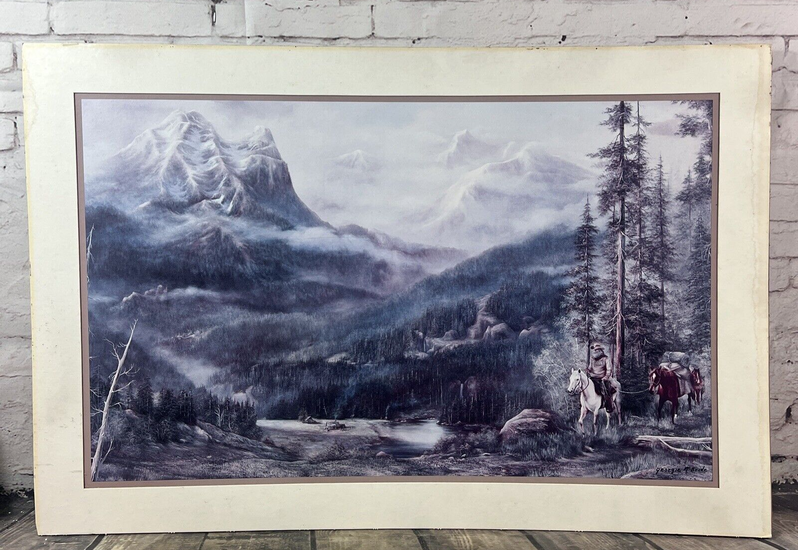 絵画 Iconic Landscape File:Wilhelm Bendz - Mountain landscape. - Google Art