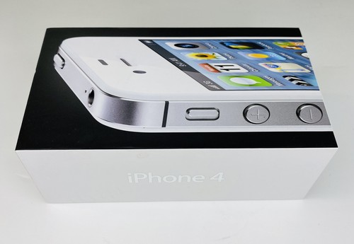 Apple iPhone 4S ホワイト 本体 箱付き Apple iPhone 4 White 8gb BOX ONLY No Phone Or Accessories