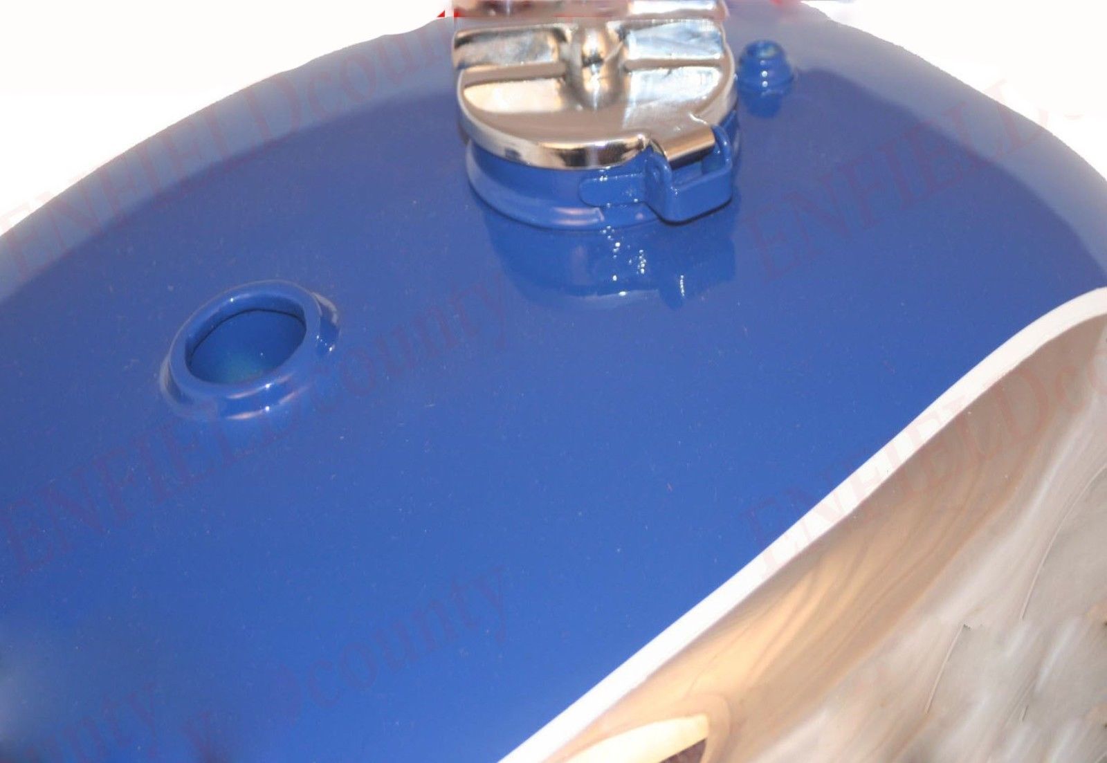 BSA Goldstar Catalina Trials 2 Gallon Blue & Chrome Petrol Tank With Cap 