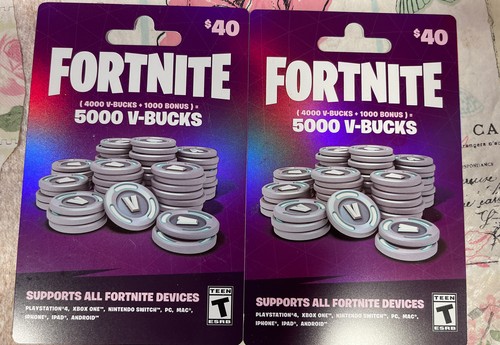 オーダー フォートナイト5000対バックス ギフトカード すべての装置 2x40 通販公式オンラインストア Www Viivilahteenoja Me