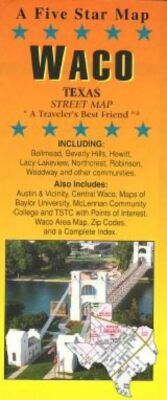Street Map of Waco, Texas, by Five Star Map