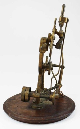 Antique 1872 Patent Model - Shoe Sole Burnishing Machine -A. C. Carey Mass.