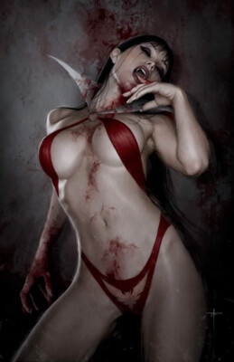 VAMPIRELLA vs THE SUPERPOWERS #1 (JAY FERGUSON EXCLUSIVE VARIANT) ~ Dynamite