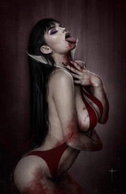 VAMPIRELLA STRIKES #12 JAY FERGUSON EXCLUSIVE VIRGIN VARIANT