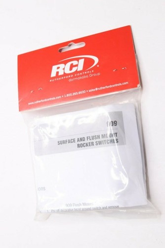 RCI 909S-MOW Rocker Switch Surface Mount Momentary