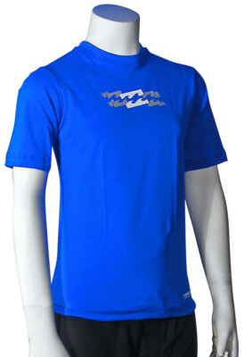 

Рубашка для серфинга Billabong Boys Amphibious SS — королевский синий — новинка