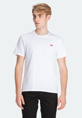

Levis Original SS Lifestyle Футболка Мужская белая повседневная спортивная футболка Топ, Белый, Levi's Original SS Lifestyle T-Shirt