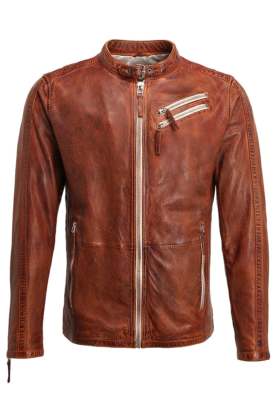 

МУЖСКАЯ КОРИЧНЕВО-ЗЕЛЕНАЯ КУРТКА BIKER VINTAGE RACER SLIM FIT ИЗ НАСТОЯЩЕЙ КОЖИ