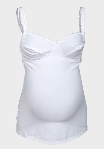 Top Basic S.Oliver Blanc Avec Imprimé Doré, Taille M – Occasion En Très Bon état, Modèle ZC716