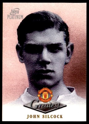 Futera Manchester United Greatest Platinum 1999 - John Silcock