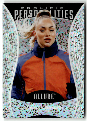 2025 Upper Deck Allure SE No PP-7 Alisha Lehmann Prolific Personalities Pixel