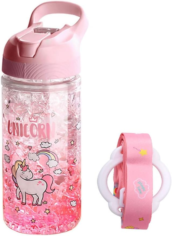 S For Girls,cute Cup With Straw And Safety Lock, Outdoor Ind