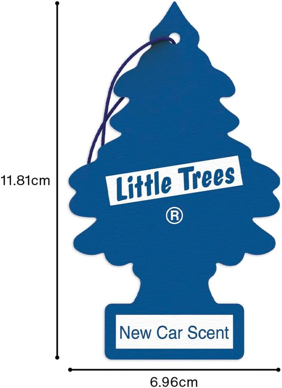 LITTLE Air Fresheners Car Air Freshener. Hanging Tree Provides Long Lasting Scen