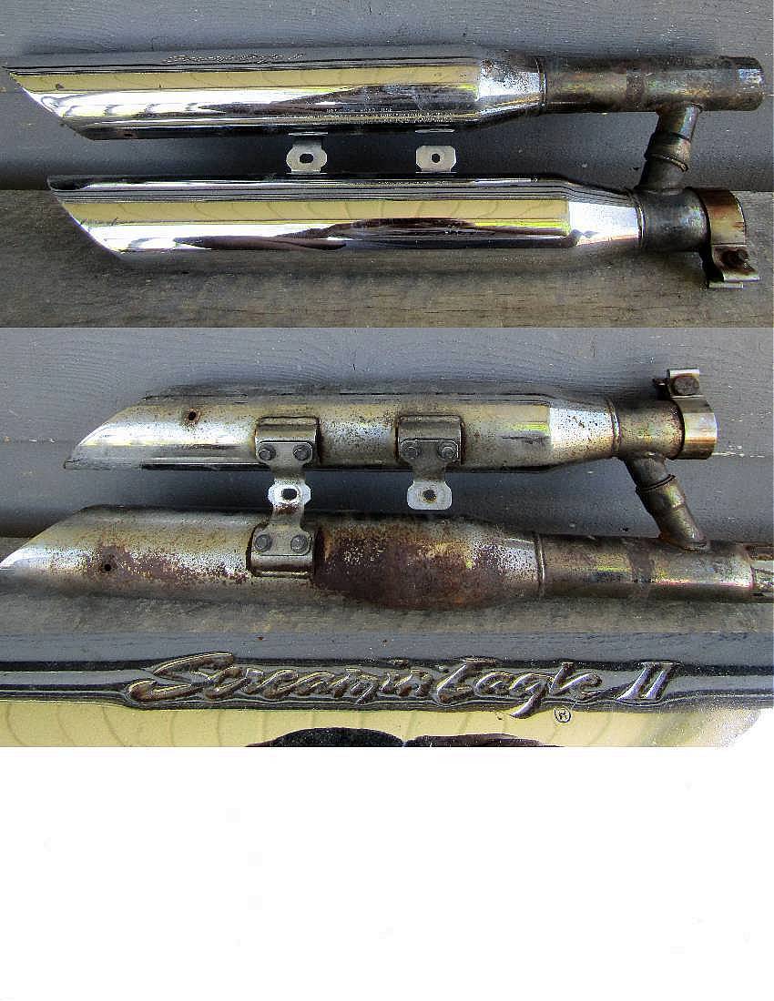 screaming eagle 2マフラー SCREAMIN EAGLE II MOTORCYCLE MUFFLER | eBay