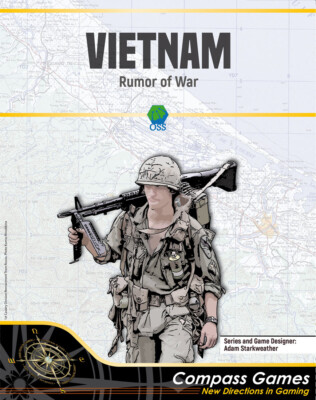 Настольная игра Compass Games Vietnam Слухи о войне CPA 1069