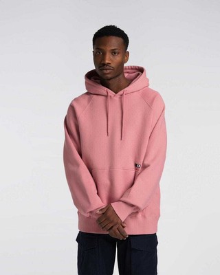 Edwin Mood Hoodie Mens Dusty Rose Casual Lifestyle Спортивная толстовка с капюшоном