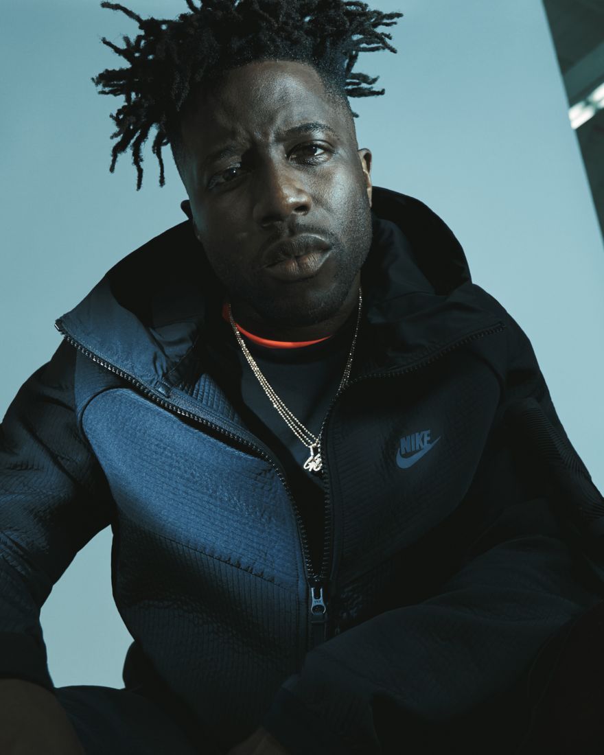 NIKE NIKE SPORTKLEIDUNG TECH PACKUNG HERREN GEWEBT MIT KAPUZE JACKE BLAU M