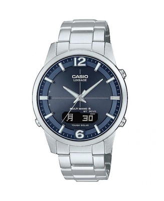 Men Classic Functional Japan Eco-Drive Digital Watch Timer CASIO LCW-M170D-2AER 