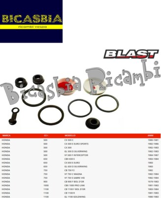 17660 - REVISIONE PINZA FRENO ANTERIORE HONDA 500 CX GL VF - 650 CBX E - GL -