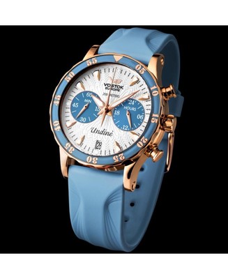 VOSTOK EUROPE Women Analog Quartz Casual Watch Classic Dress Silver Dial Waterpr