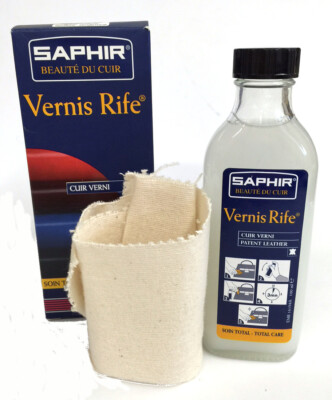 Saphir Vernis Rife - Care for Patent Leather, 3.3 Fl/oz