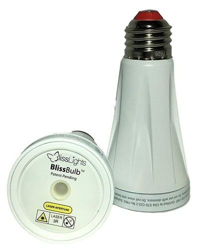 BlissBulb – One Red And One Green Bliss Bulb for a total of 2 Bulbs - BlissLight