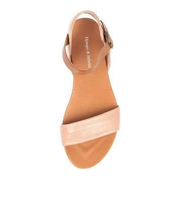DJANGO & JULIETTE DJANGO & JULIETTE JINNIT ROSE TAN LEATHER ROSE TAN WOMENS SHOES CASUAL