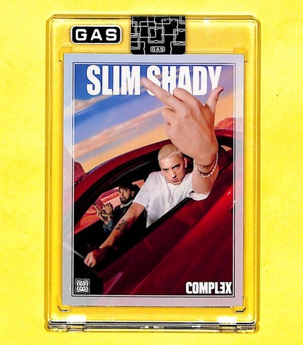 EMINEM SLIM SHADY サイン入りカード 19/40 COMPLEX 2024 Complex x Eminem x GAS Trading Cards - BASE CARD TDOSS