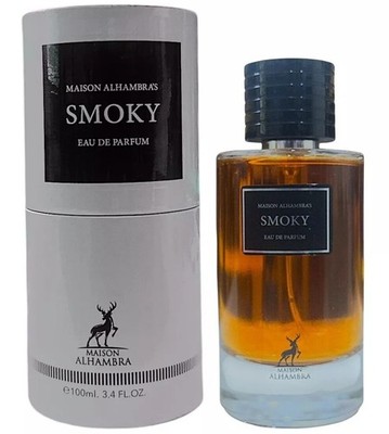 Smoky EDP Eau De Parfum By Maison Alhambra for Unisex - 100 ML New FREE SHIPPING