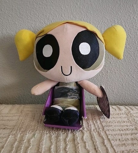 Vintage The Powerpuff Girls フレシノ着用 M-L Vintage POWERPUFF GIRLS 8” BUBBLES Plush Applause 2000 New