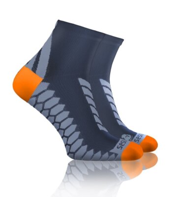 3er pack Sportsocken Laufsocken Damen Herren Sesto Quarter Kompressionsstrümpfe
