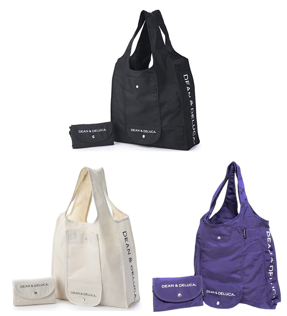 New Dean & Deluca Lightweight Folding ECO Shoulder Tote