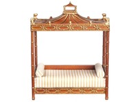 dolls house four poster bed