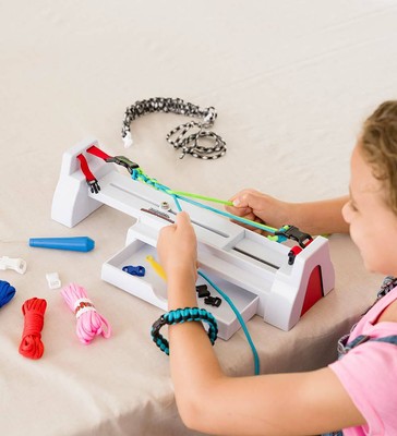 Paracord Colorful Woven Bracelet Maker Weaving Kit with Tools and Instructions