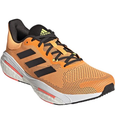 мужские кроссовки adidas Solarglide 5, Ярко-оранжевый/Карбоновый/Турбо