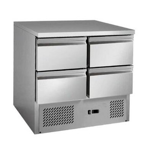 Thermaster 220l Four Drawer Benchtop Fridge Under Bench Fridges