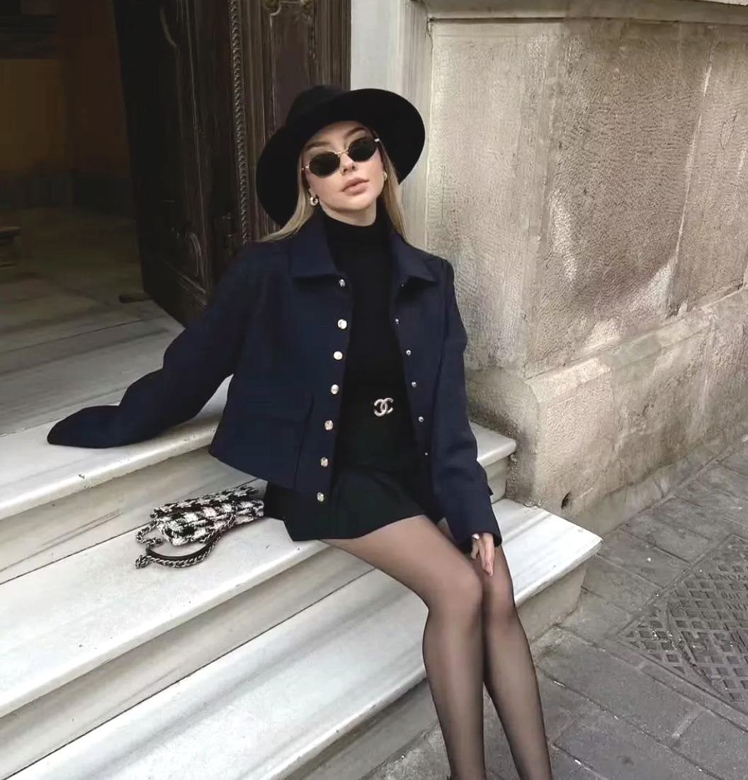ZARA ダウンジャケットゴールドジップAライン ZARA STUDIO NICHOLSON コントラスト ダウンジャケット M （ZARA