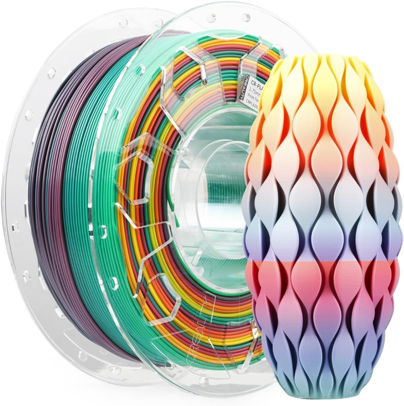 PLA Filament 1.75Mm, 3D Printer Filament, 1.0Kg (2.2Lbs) Spool, No Warp Enhanced